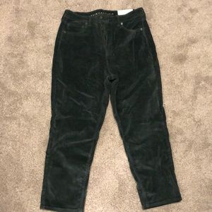 American Eagle Corduroy Mom Jeans.
